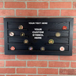 Custom Framed Wood Challenge Coin Display