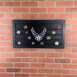 U.S. Air Force Custom Framed 3D Challenge Coin Display